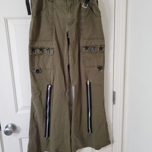 Vintage Olive Green Star Tripp NYC women's pants